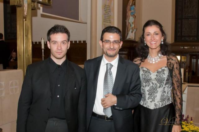 Marco Grilli, Francesco Marino ed Angela Nicoli